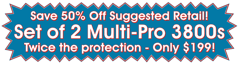 Get 50% Off Suggested Retail! Get 2 Multi-Pr0 3800s for Just $199!!
