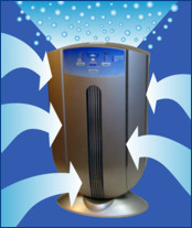 Newport 9000 Air Purifier's Multiple Air Intake Design